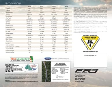 2023 Forest River FR3 Brochure page 4