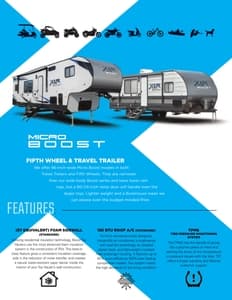 2023 Forest River XLR Boost Brochure page 3
