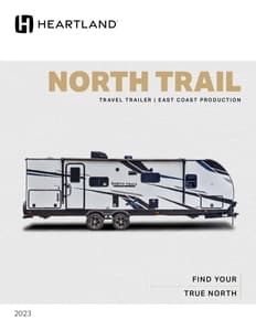 2023 Heartland North Trail Brochure page 1