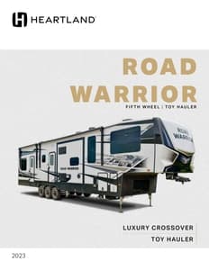 2023 Heartland Road Warrior Brochure page 1