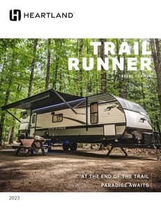 2023 Heartland Trail Runner Brochure page 1