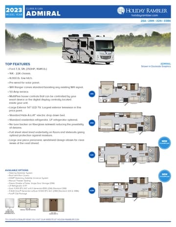 2023 Holiday Rambler Admiral Flyer