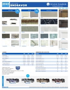 2023 Holiday Rambler Endeavor Flyer page 2