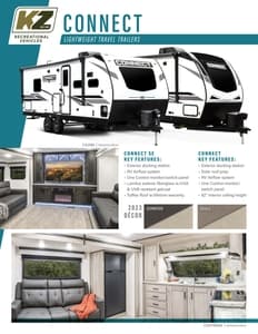 2023 KZ RV Connect Brochure page 1