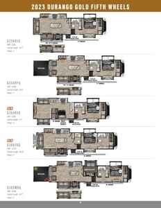 2023 KZ RV Durango Gold Brochure page 3