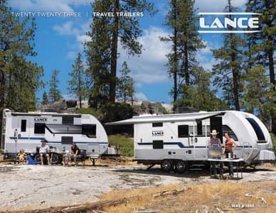 2023 Lance Travel Trailers Brochure page 1