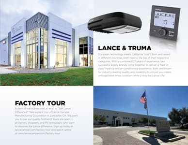 2023 Lance Travel Trailers Brochure page 11
