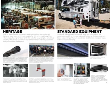 2023 Lance Truck Campers Brochure page 9