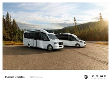 2023 Leisure Travel Vans Product Updates Brochure