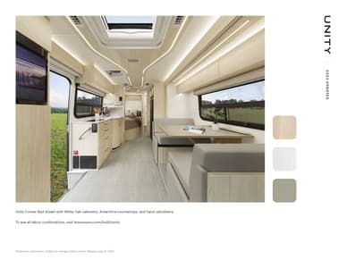 2023 Leisure Travel Vans Product Updates Brochure page 4