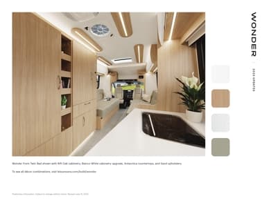 2023 Leisure Travel Vans Product Updates Brochure page 13