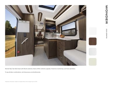 2023 Leisure Travel Vans Product Updates Brochure page 14