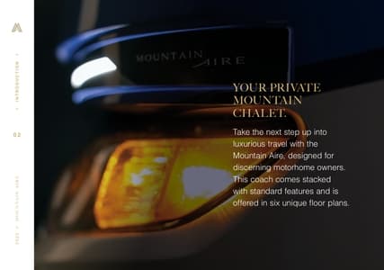 2023 Newmar Mountain Aire Brochure page 2