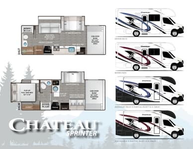 2023 Thor Chateau Sprinter Flyer page 1