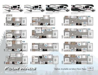 2023 Thor Four Winds Brochure page 1