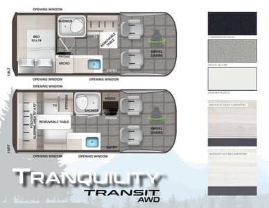 2023 Thor Tranquility Transit Flyer page 1