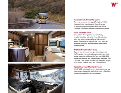 2023 Winnebago Forza Brochure page 5