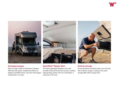 2023 Winnebago Navion Brochure page 5