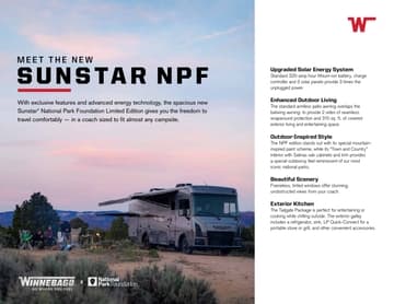 2023 Winnebago Sunstar NPF Flyer