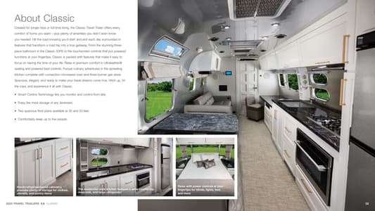 2024 Airstream Classic Brochure page 2