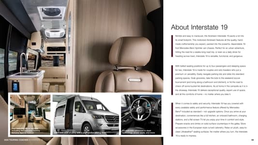 2024 Airstream Interstate 19 Brochure page 2