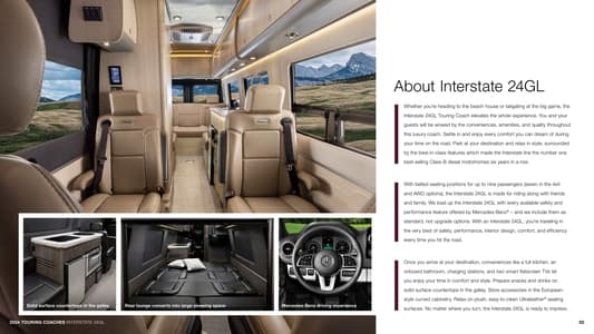 2024 Airstream Interstate 24GL Brochure page 2