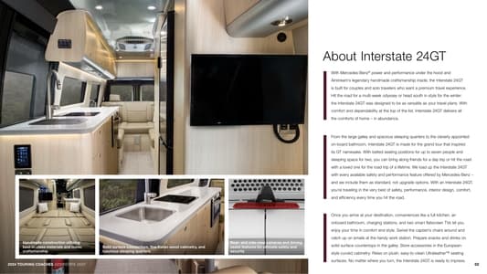 2024 Airstream Interstate 24GT Brochure page 2