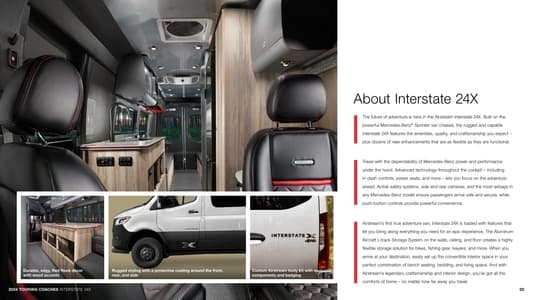 2024 Airstream Interstate 24X Brochure page 2