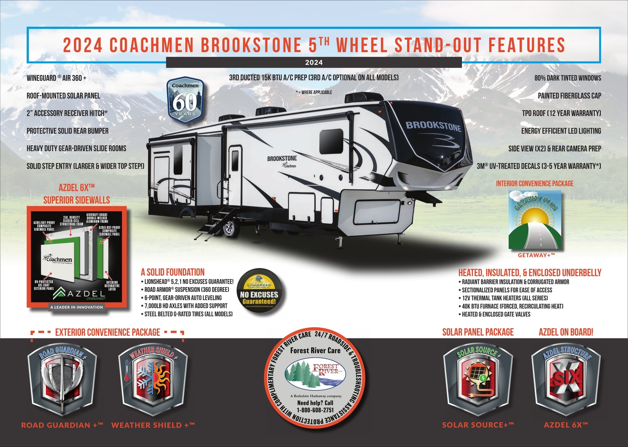 2024 Coachmen Brookstone Brochure Download RV brochures