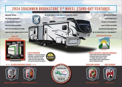 2024 Coachmen Brookstone Brochure page 2