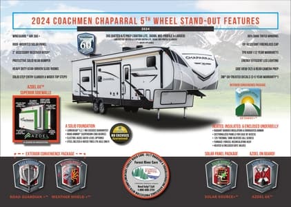 2024 Coachmen Chaparral Brochure page 2