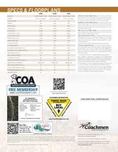 2024 Coachmen Cross Trail EV Xtreme Flyer page 2