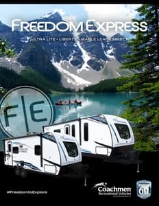 2024 Coachmen Freedom Express Brochure page 1