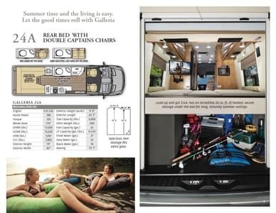2024 Coachmen Galleria Brochure page 5
