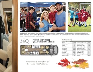 2024 Coachmen Galleria Brochure page 7