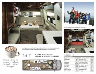 2024 Coachmen Galleria Brochure page 8