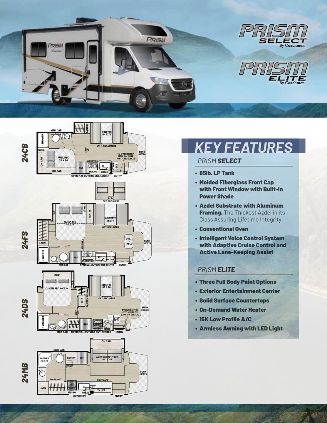 2024 Coachmen Prism Flyer | Download RV brochures ...