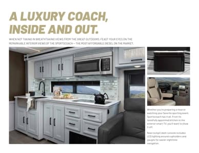 2024 Coachmen Sportscoach RD Brochure page 2