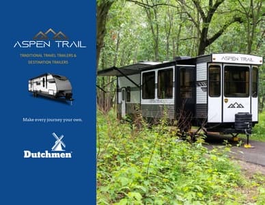 2024 Dutchmen Aspen Trail Destination Brochure page 1