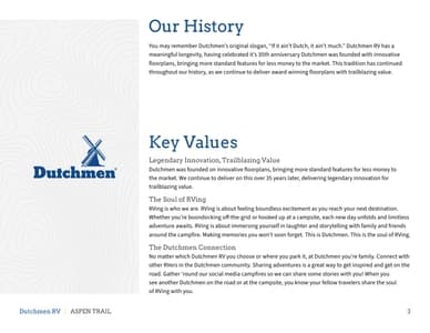 2024 Dutchmen Aspen Trail Destination Brochure page 3