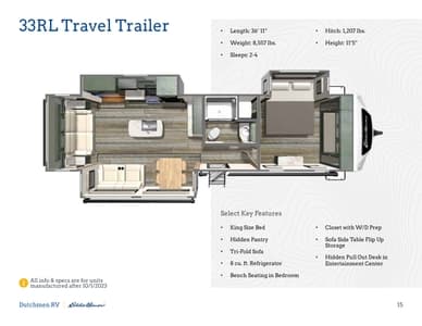 2024 Dutchmen Eddy Bauer Signature Brochure page 15