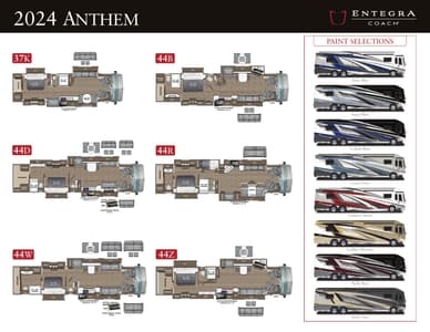 2024 Entegra Coach Anthem Flyer page 1