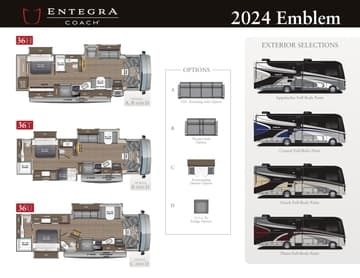 2024 Entegra Coach Emblem Flyer