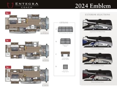 2024 Entegra Coach Emblem Flyer page 1