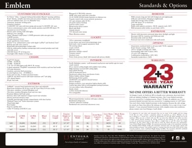 2024 Entegra Coach Emblem Brochure page 4