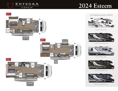 2024 Entegra Coach Esteem Flyer page 1