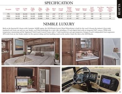 2024 Entegra Coach Luxury Brochure page 17