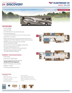 2024 Fleetwood Discovery Flyer page 1