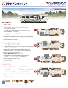 2024 Fleetwood Discovery LXE Flyer page 1