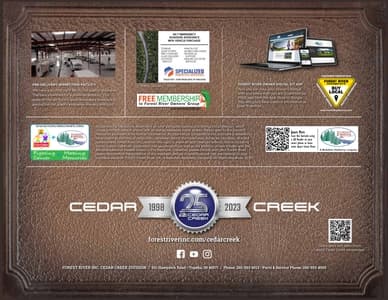 2024 Forest River Cedar Creek Brochure page 20